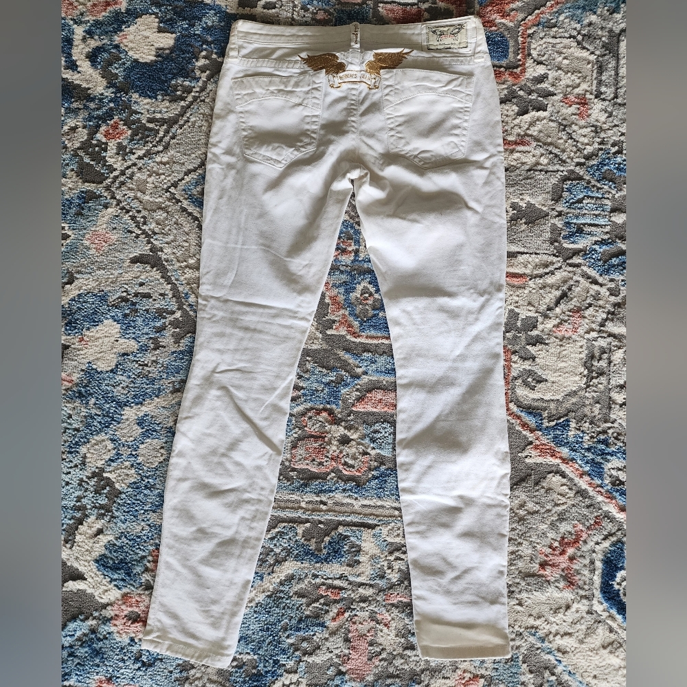 White jeans